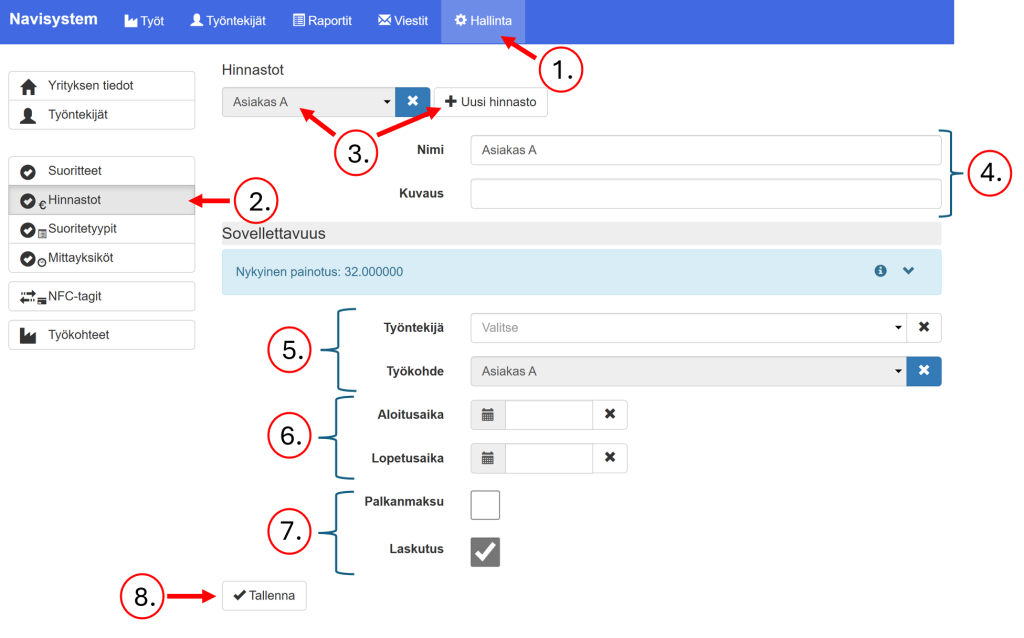 Suoritteiden hallinta 16 image 64